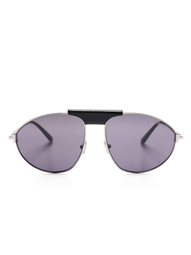 TOM FORD Eyewear pilot-frame sunglasses - Grey von TOM FORD Eyewear