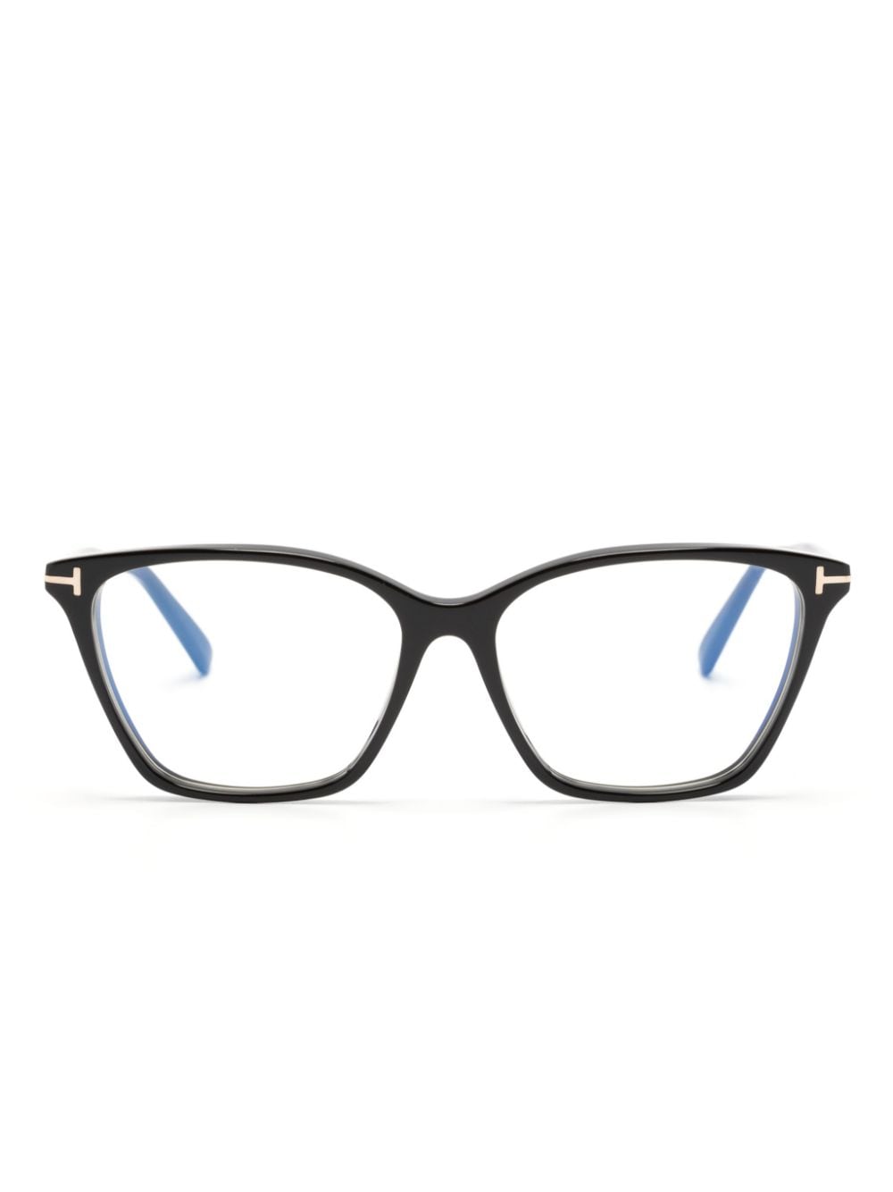 TOM FORD Eyewear rectangle-frame glasses - Black von TOM FORD Eyewear