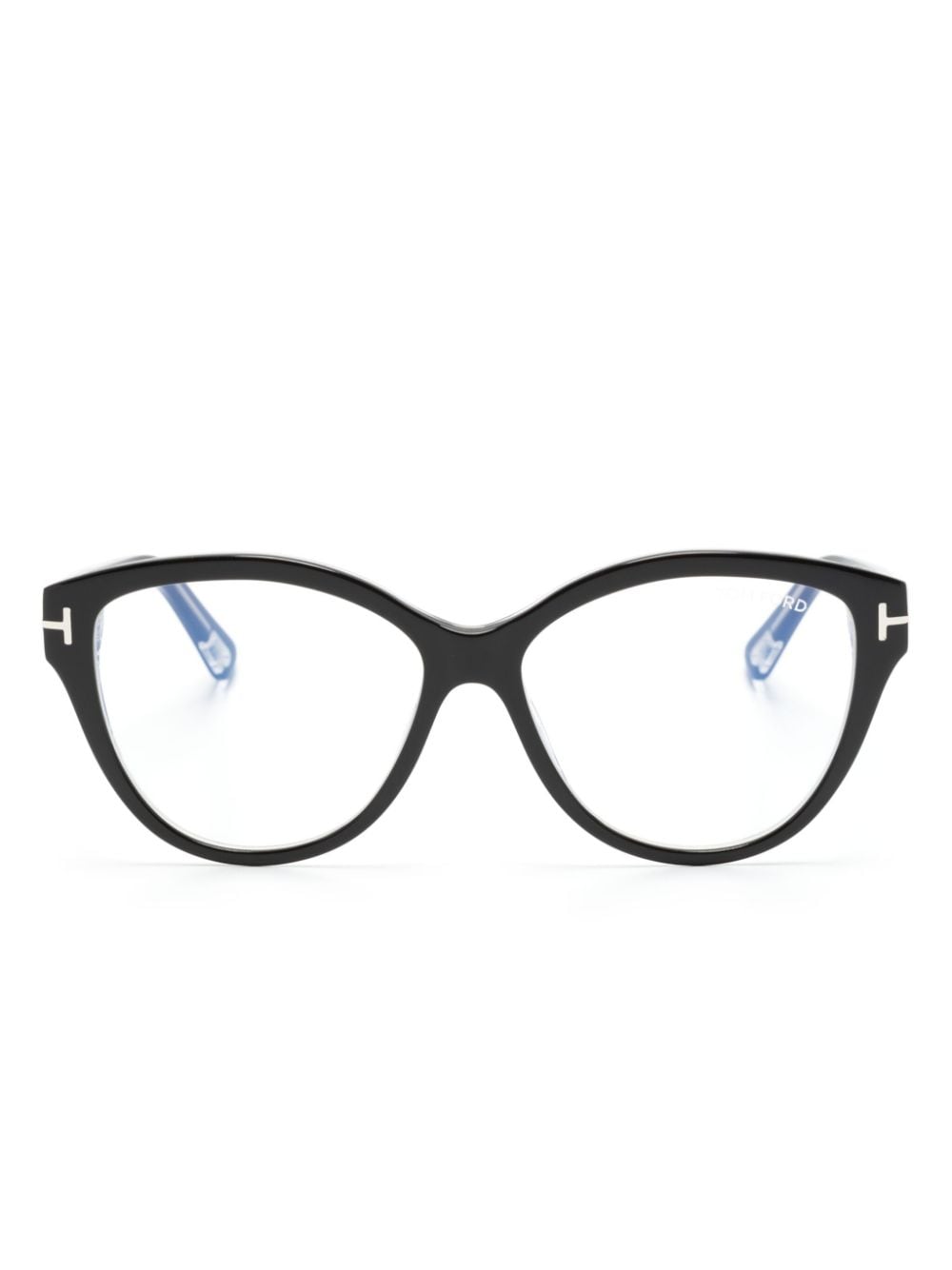 TOM FORD Eyewear round-frame glasses - Black von TOM FORD Eyewear