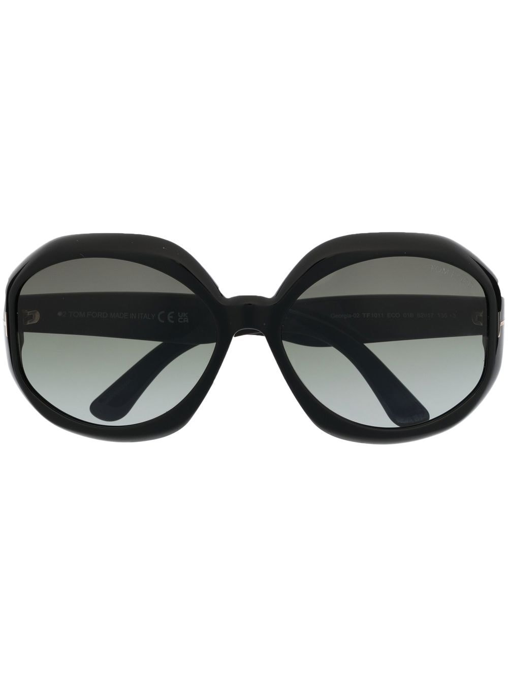 TOM FORD Eyewear round-frame sunglasses - Black von TOM FORD Eyewear