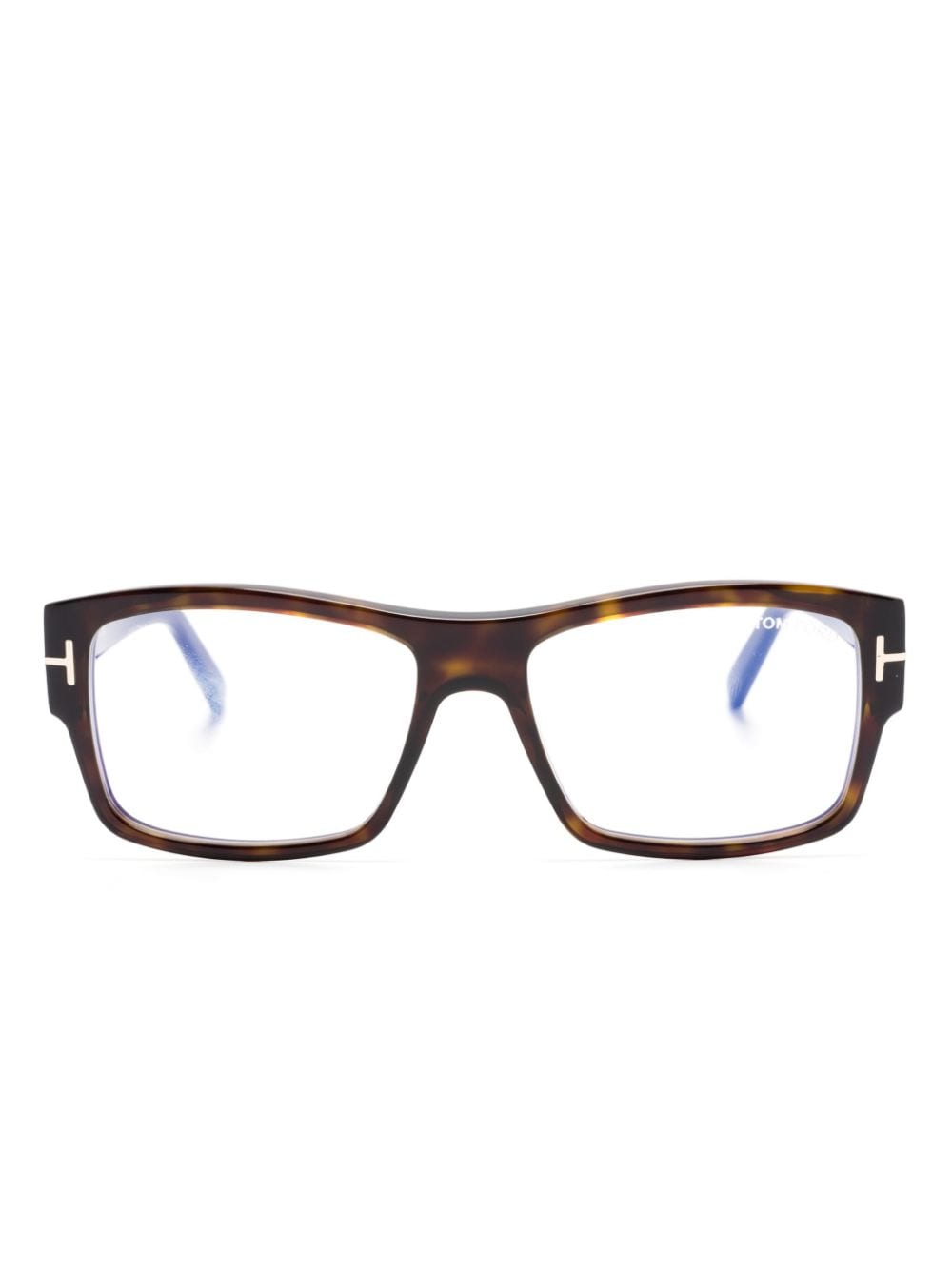 TOM FORD Eyewear square-frame glasses - Brown von TOM FORD Eyewear