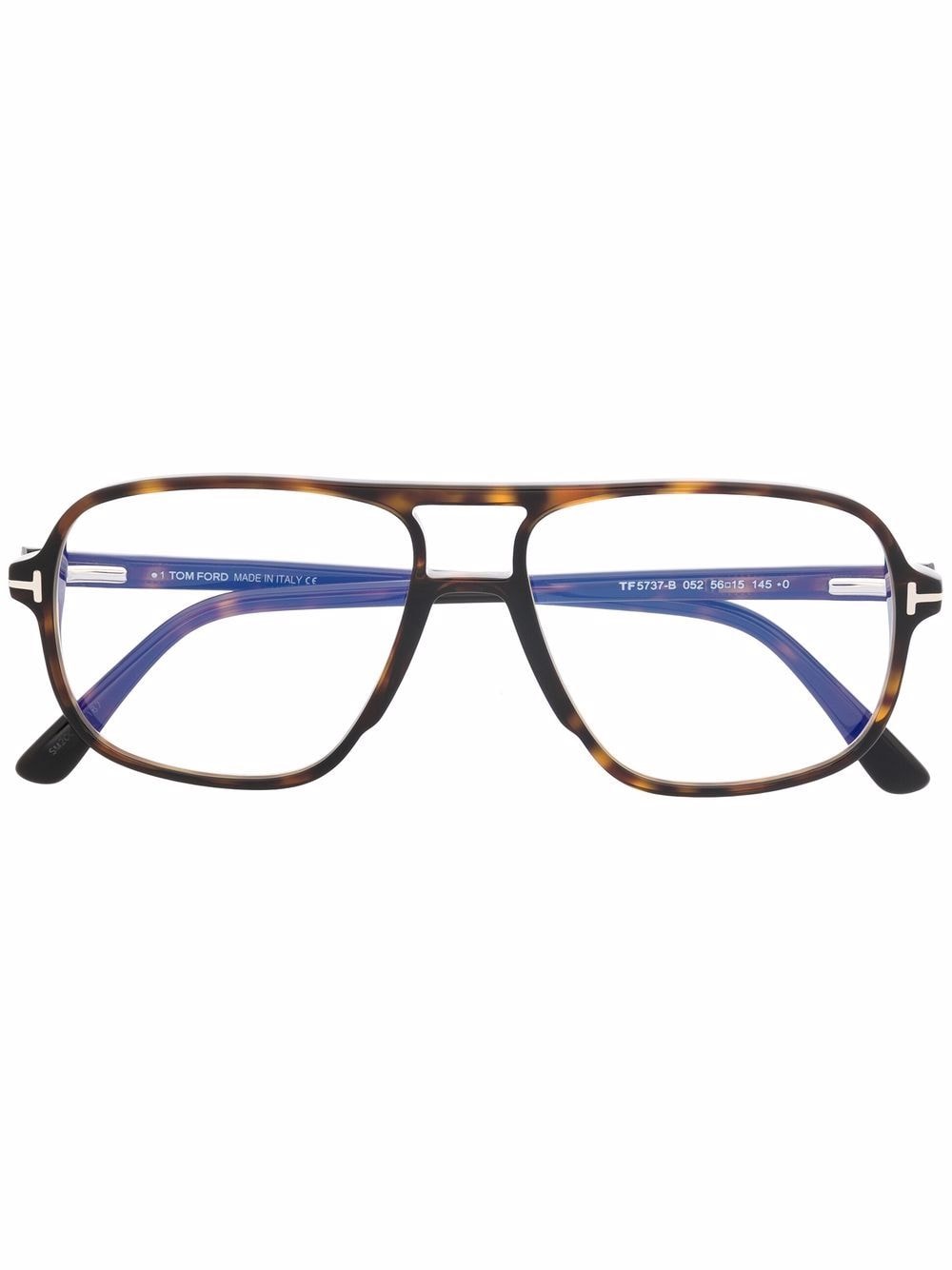 TOM FORD Eyewear square-frame glasses - Brown von TOM FORD Eyewear