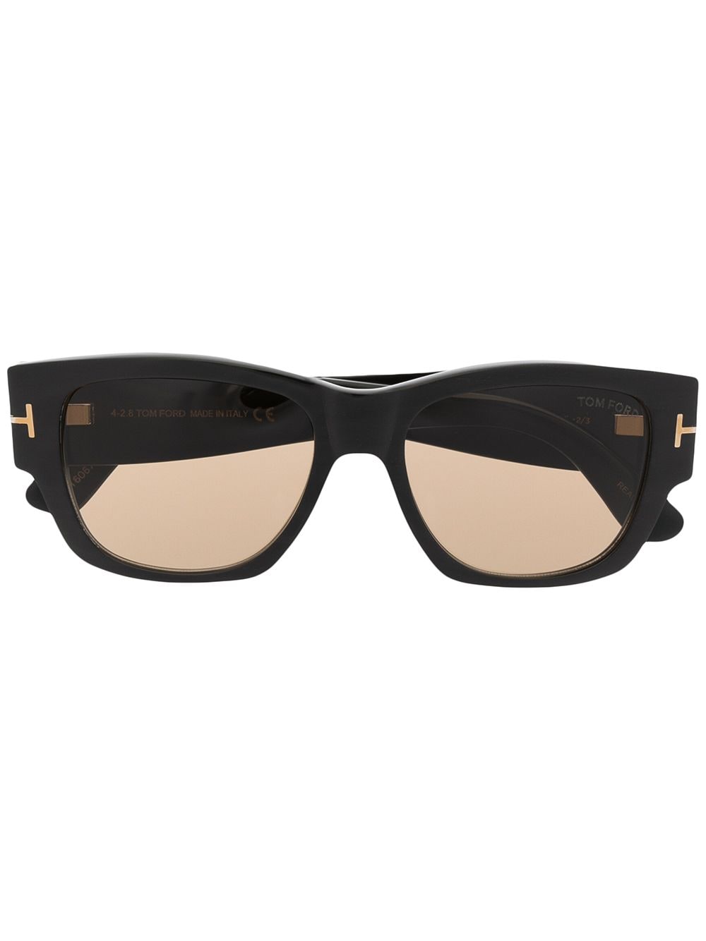 TOM FORD Eyewear square-frame tinted sunglasses - Brown von TOM FORD Eyewear