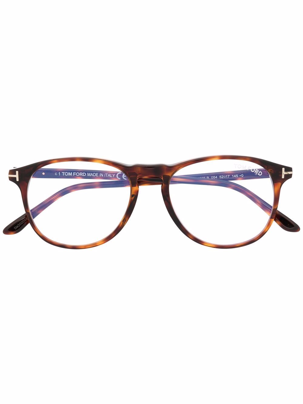 TOM FORD Eyewear tortoiseshell-frame glasses - Brown von TOM FORD Eyewear
