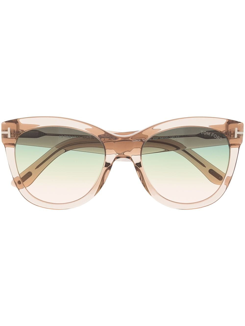 TOM FORD Eyewear wayfarer-frame sunglasses - Brown von TOM FORD Eyewear