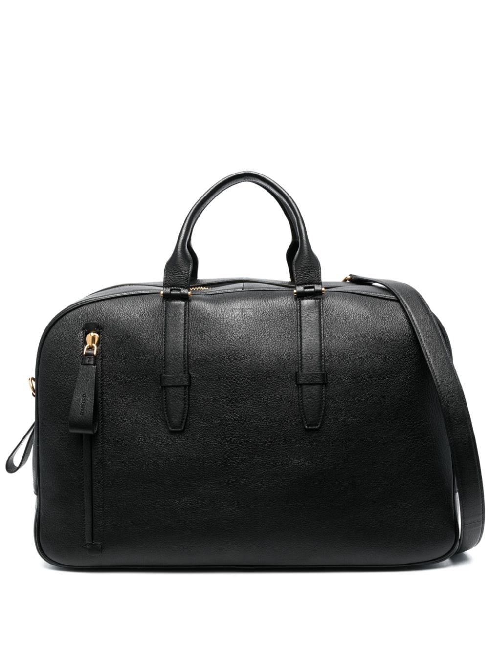 TOM FORD Buckley leather holdall - Black von TOM FORD