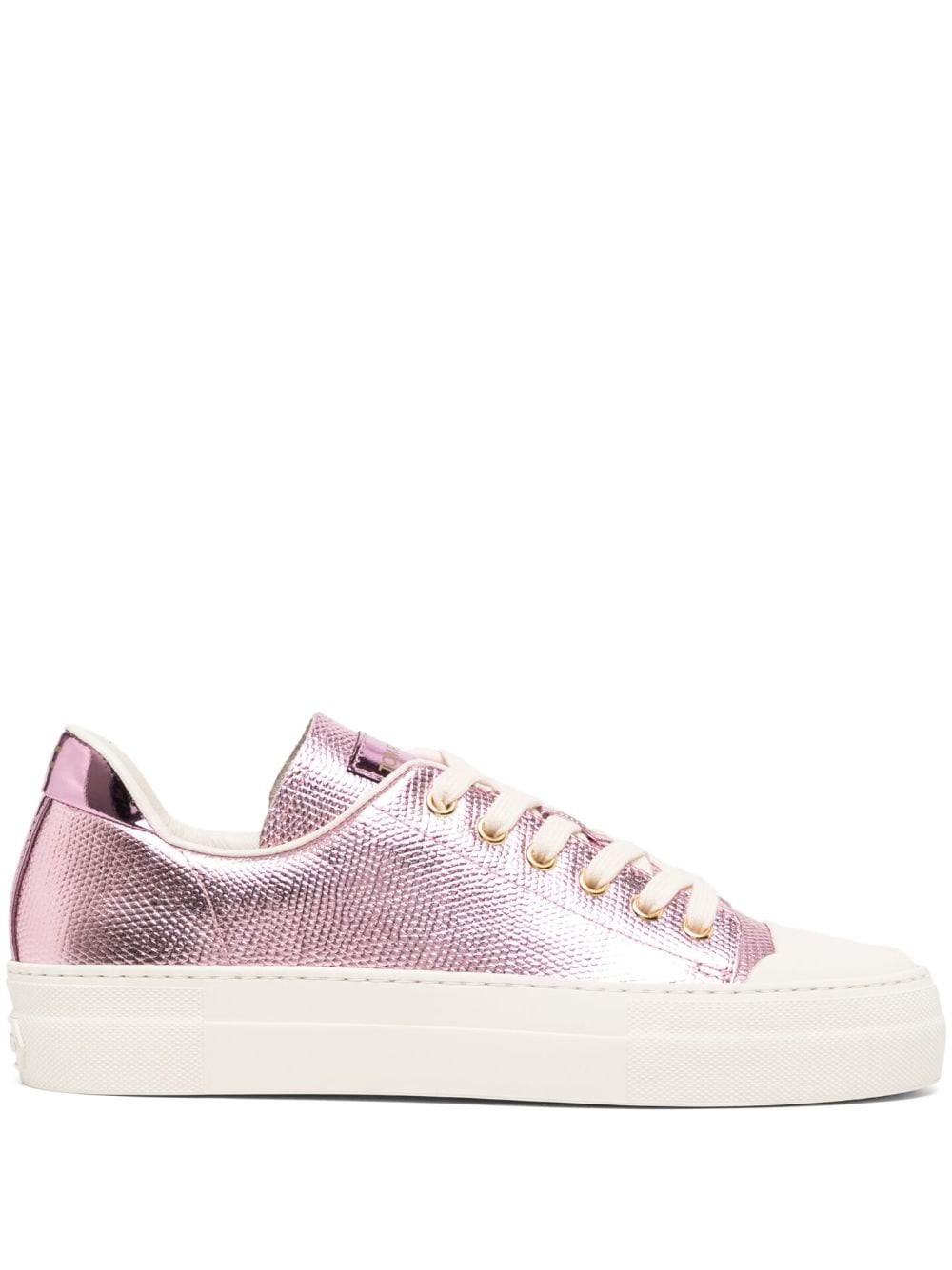 TOM FORD City metallic-finish sneakers - Pink von TOM FORD