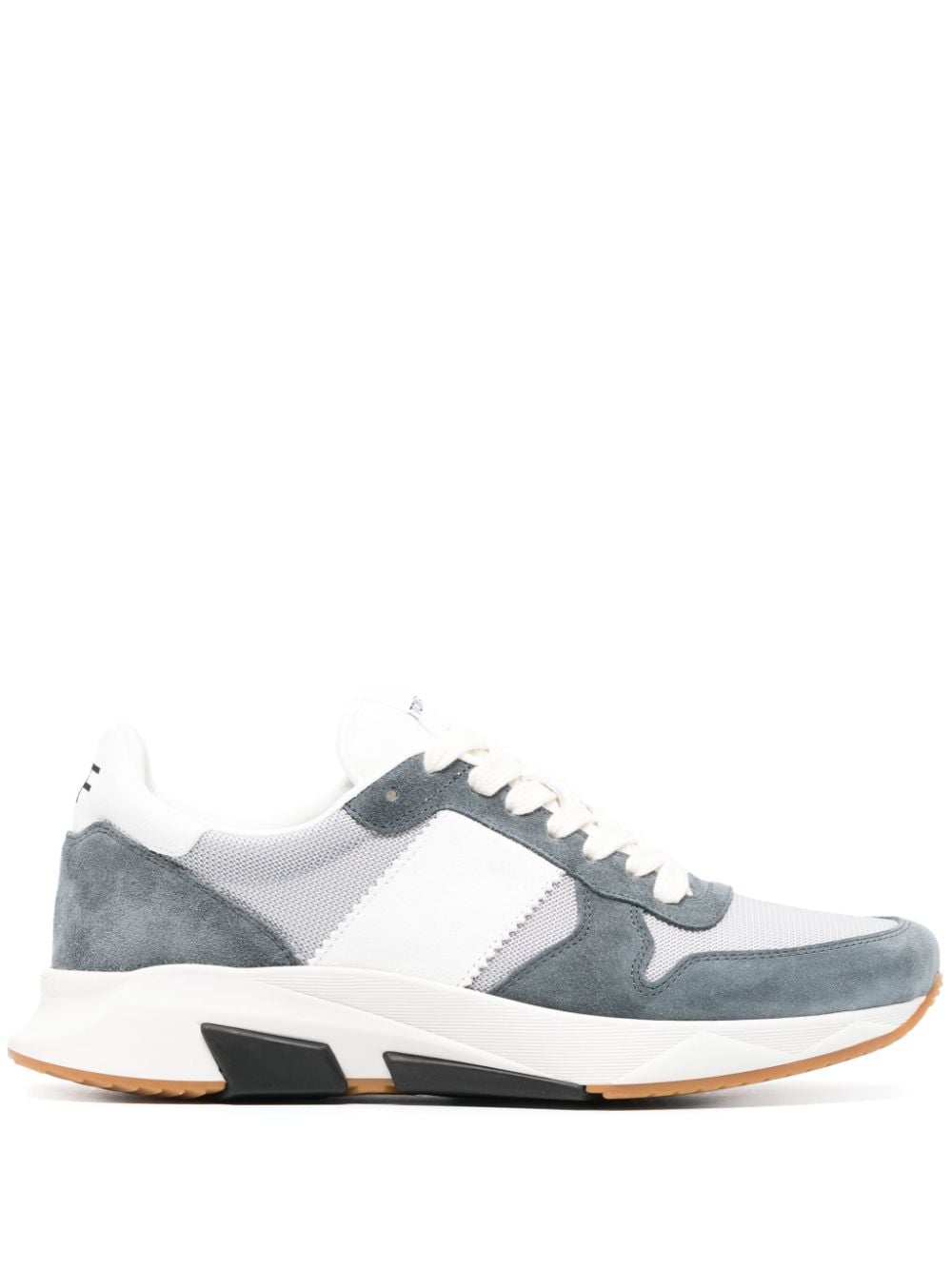 TOM FORD Jager suede chunky sneakers - Grey von TOM FORD