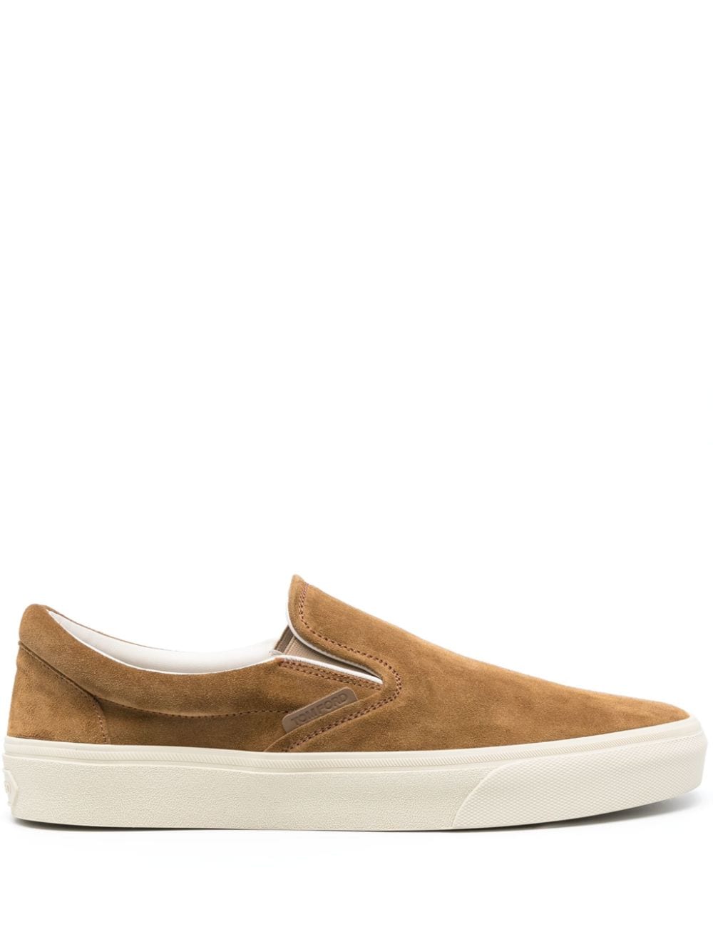 TOM FORD Jude slip-on suede sneakers - Brown von TOM FORD