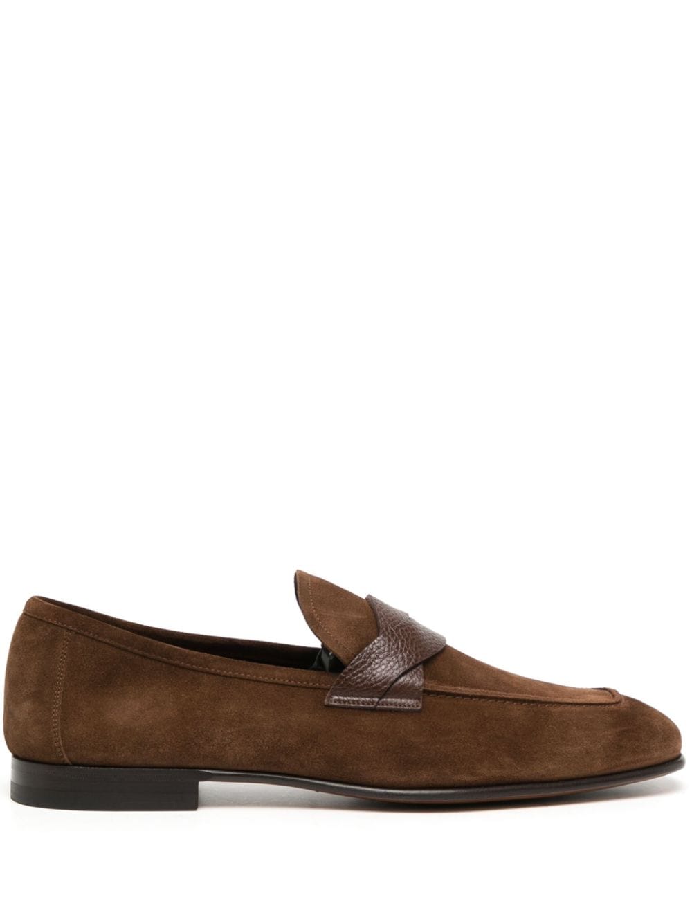 TOM FORD Sean suede loafers - Brown von TOM FORD