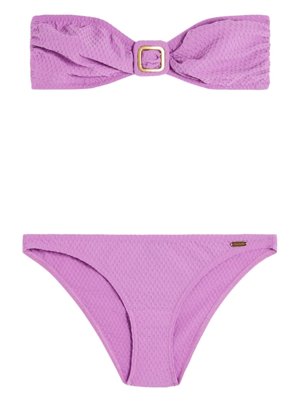 TOM FORD bandeau-style bikini - Purple von TOM FORD