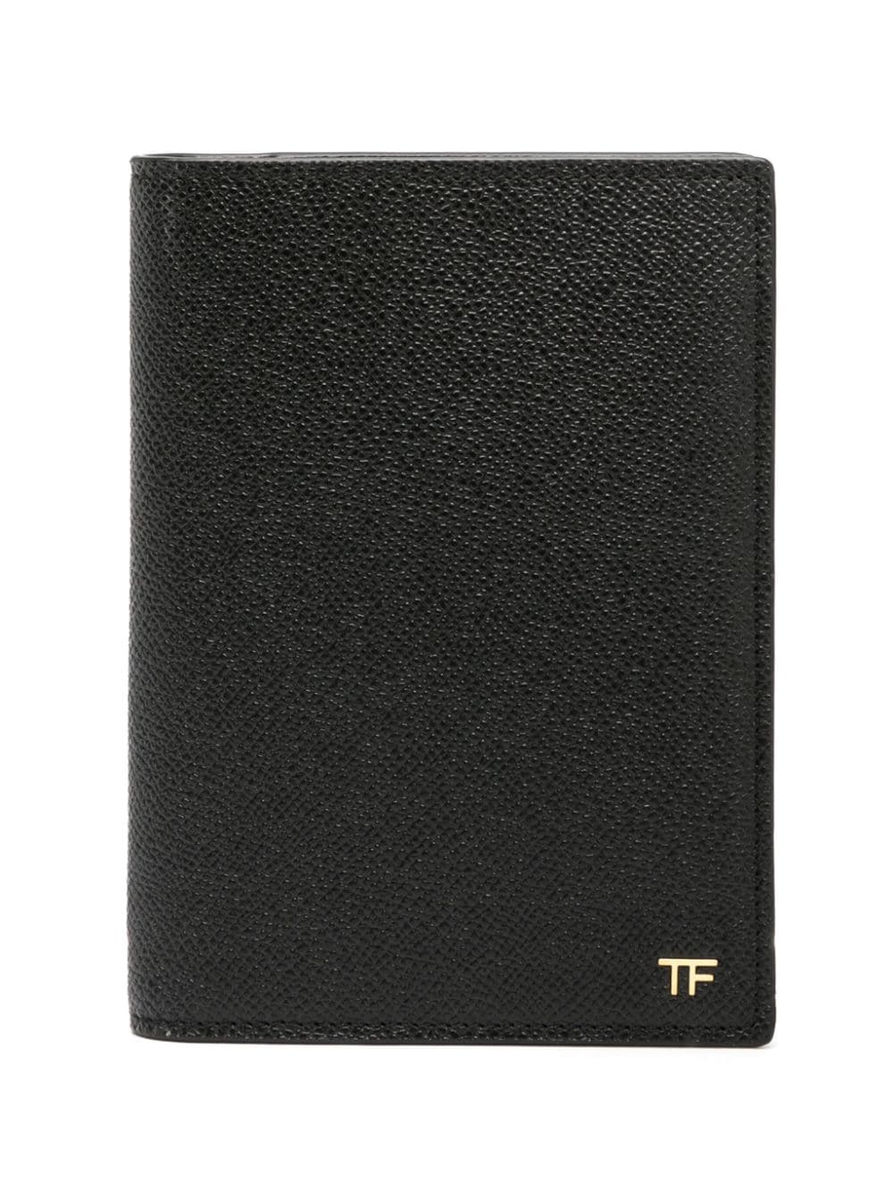 TOM FORD bi-fold leather wallet - Black von TOM FORD