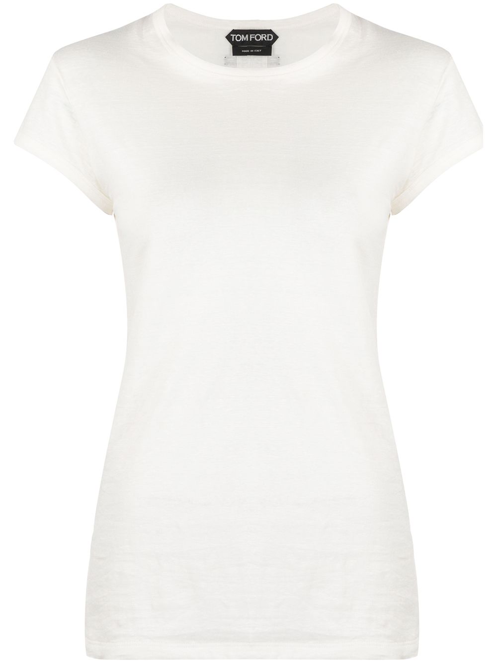 TOM FORD cap sleeve T-shirt - White von TOM FORD