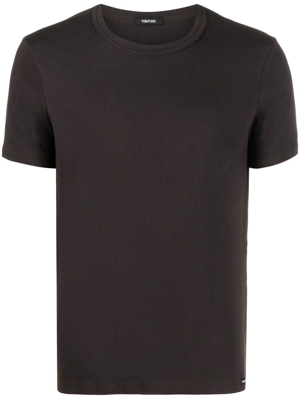 TOM FORD crew neck T-shirt - Brown von TOM FORD