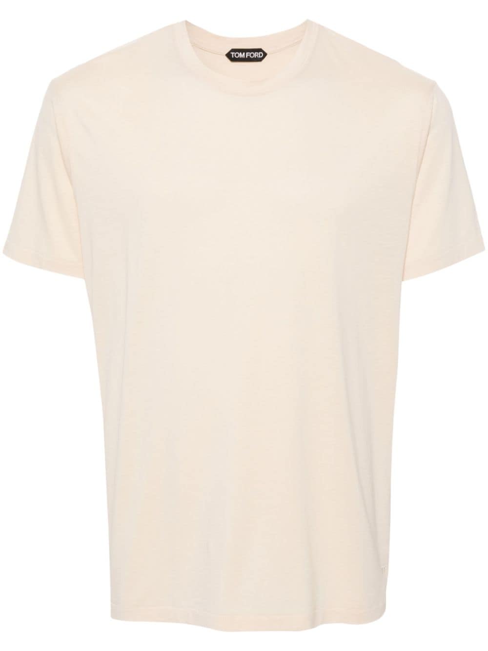 TOM FORD crew-neck short-sleeve T-shirt - Yellow von TOM FORD