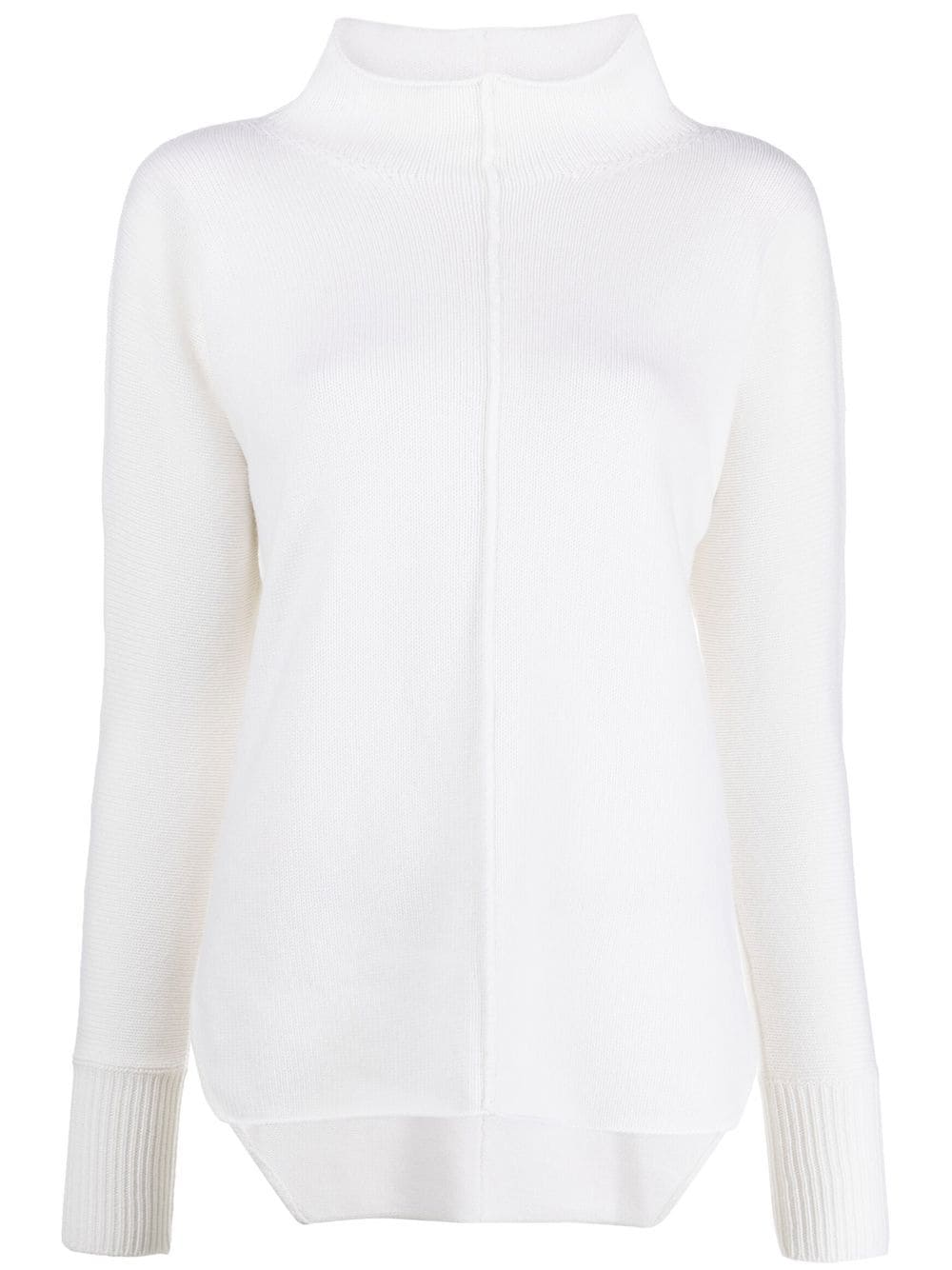 TOM FORD curved-hem cashmere jumper - Neutrals von TOM FORD