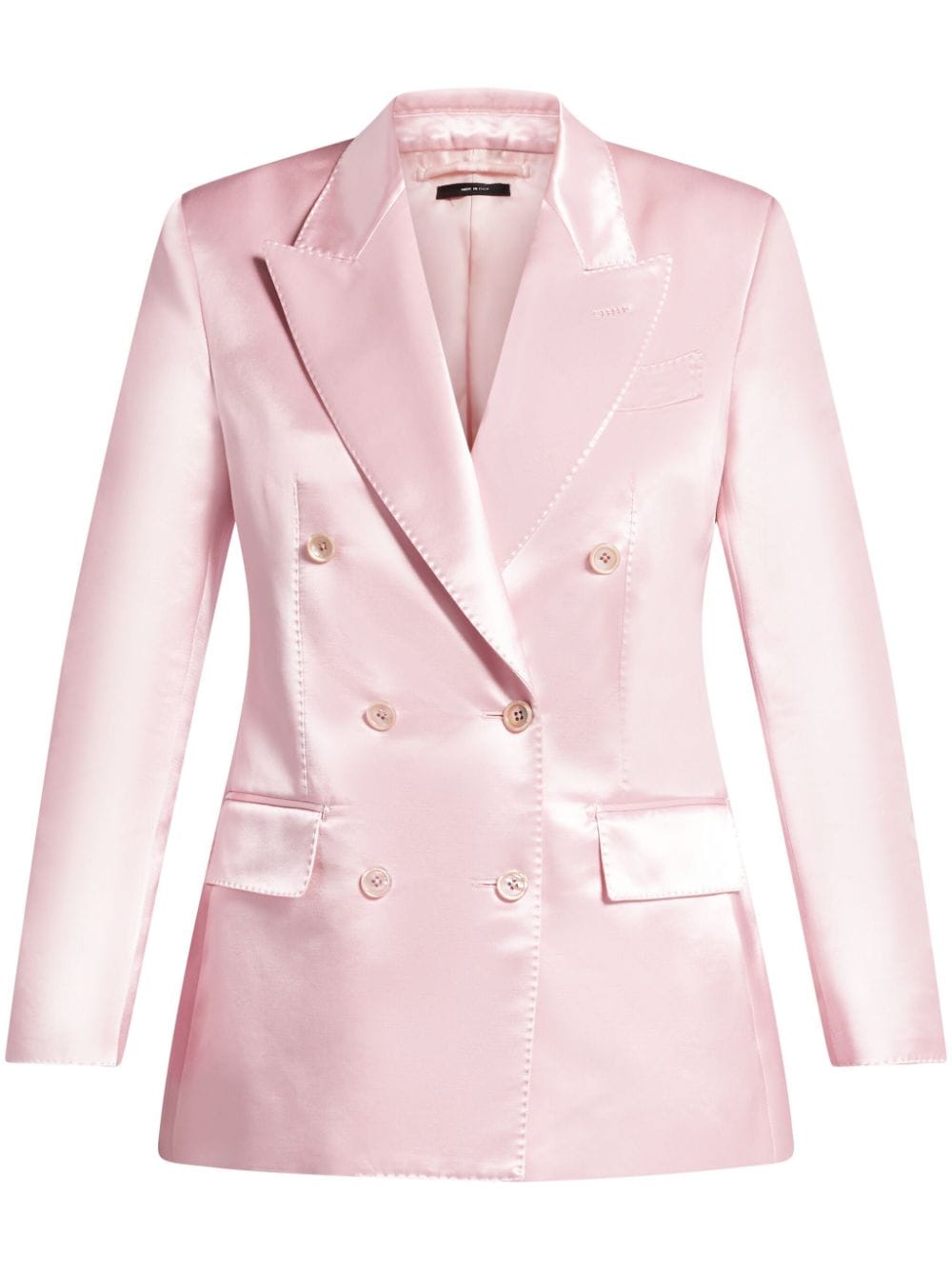 TOM FORD double-breasted satin jacket - Pink von TOM FORD