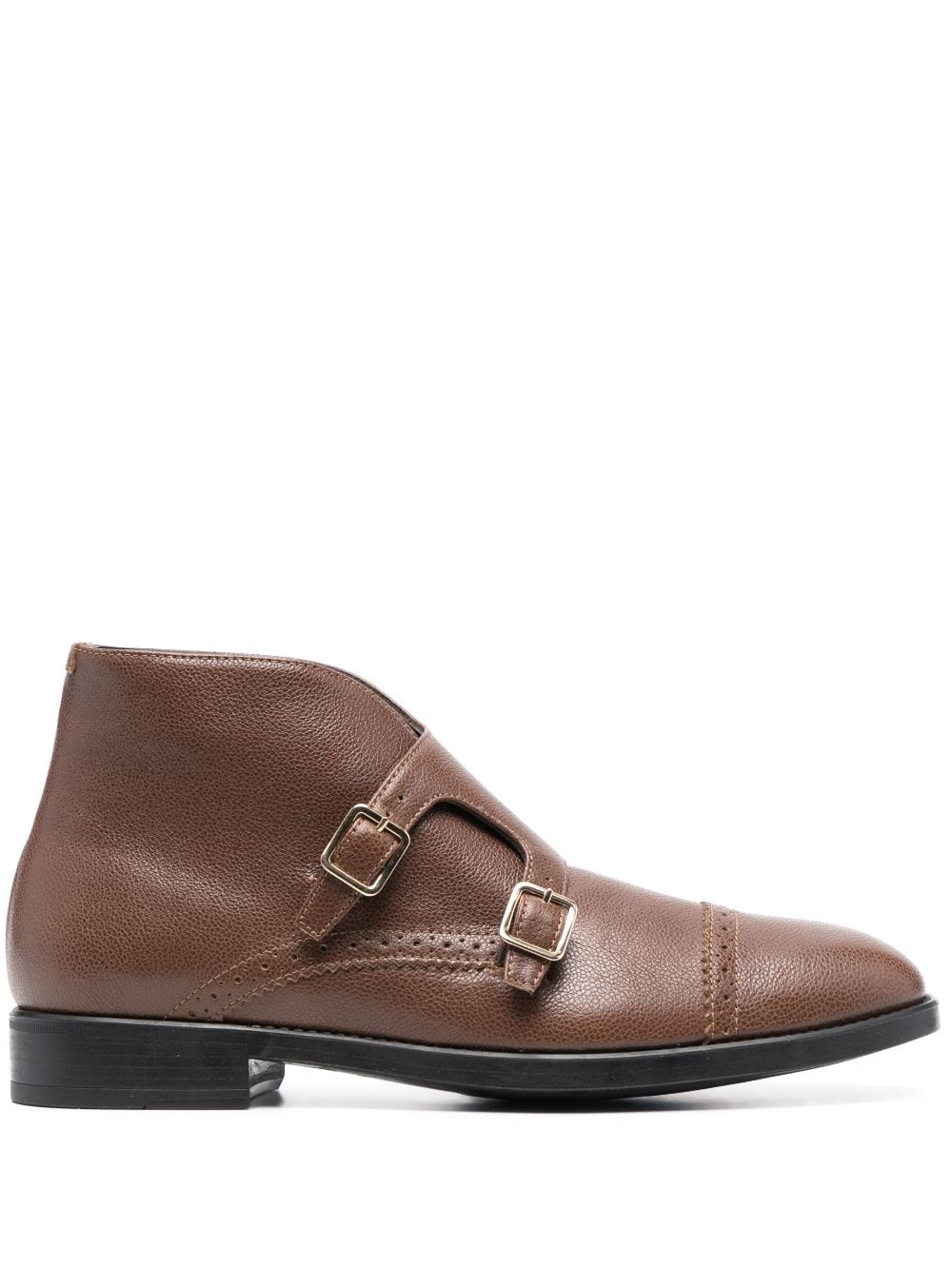 TOM FORD double-buckle monk shoes - Brown von TOM FORD