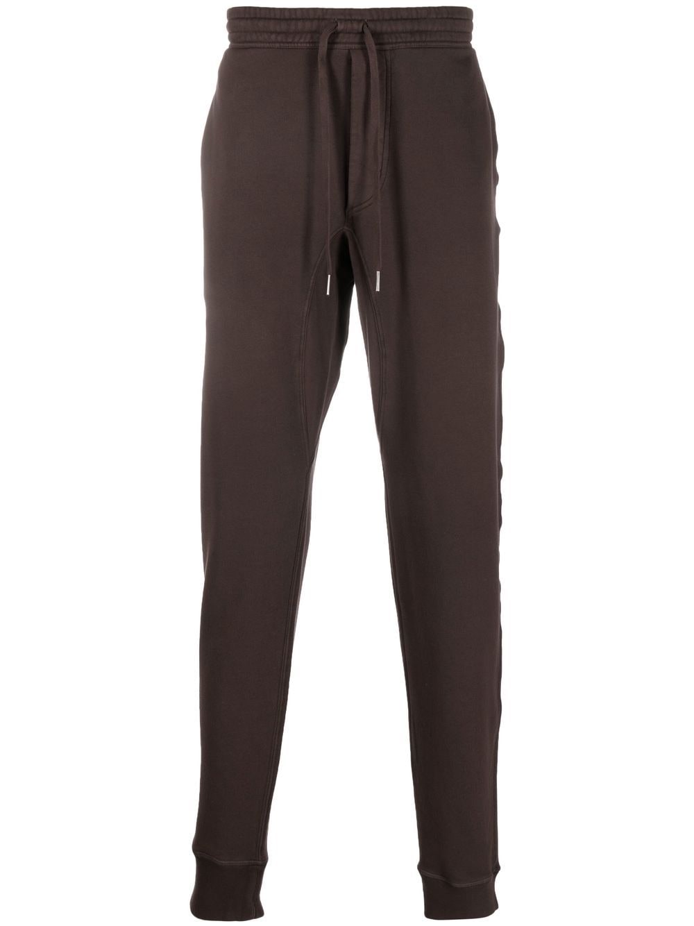 TOM FORD drawstring cotton track pants - Brown von TOM FORD