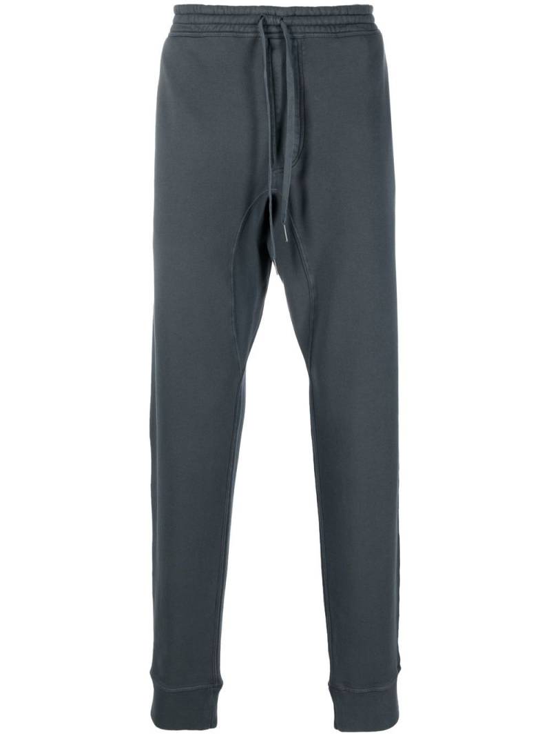 TOM FORD drawstring cotton track pants - Grey von TOM FORD