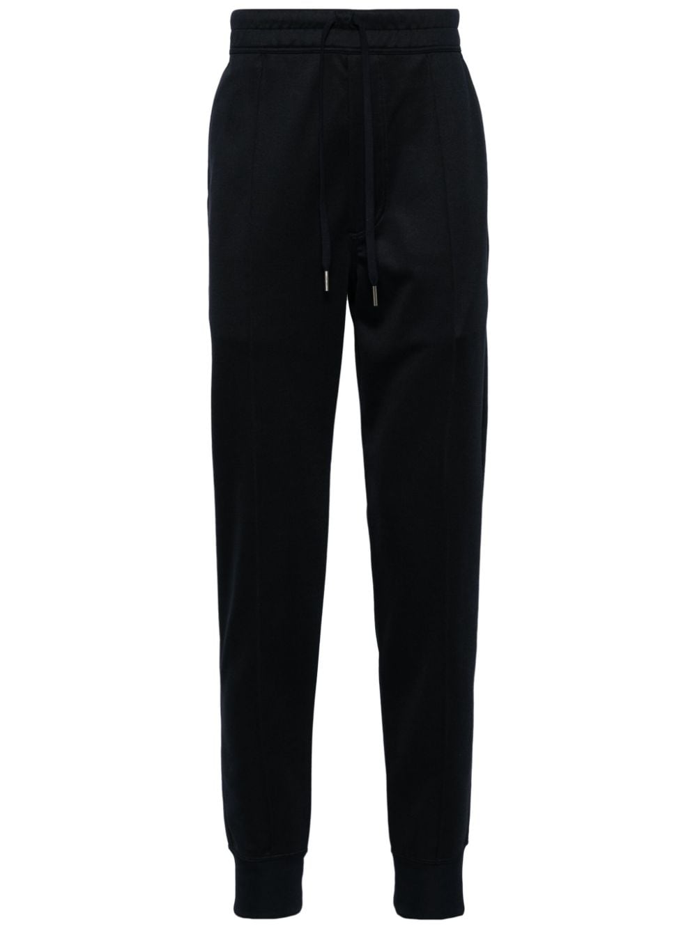 TOM FORD drawstring-waist cotton track pants - Blue von TOM FORD