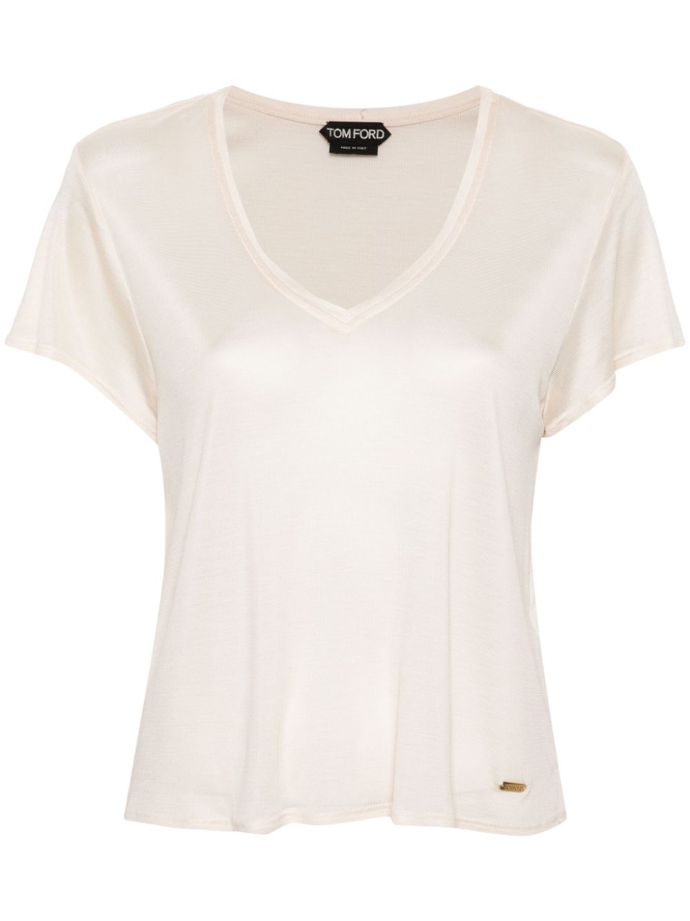 TOM FORD fine-knit T-shirt - Pink von TOM FORD