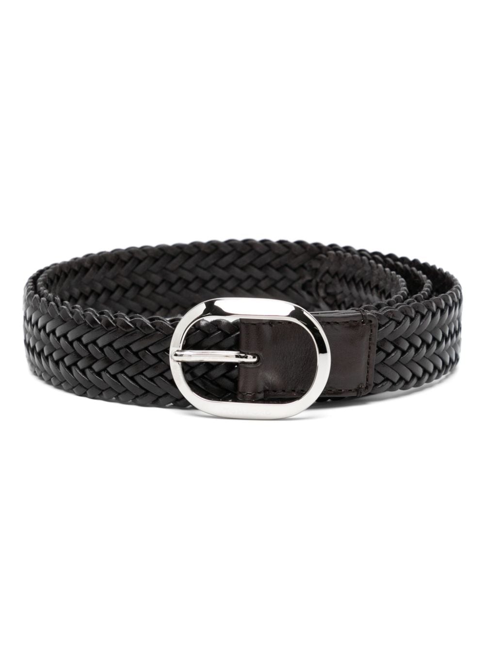 TOM FORD interwoven leather belt - Brown von TOM FORD