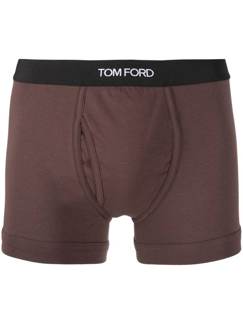 TOM FORD jersey boxer briefs - Brown von TOM FORD