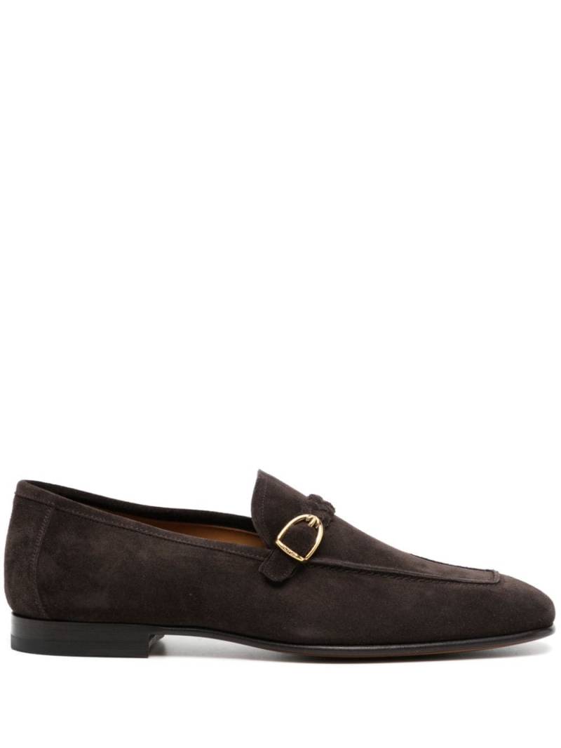 TOM FORD leather loafers - Brown von TOM FORD