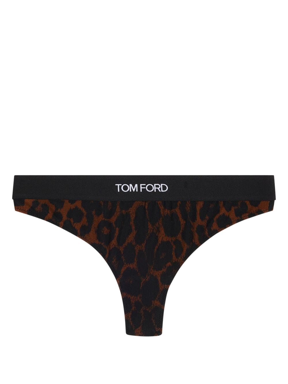 TOM FORD leopard-print briefs - Brown von TOM FORD