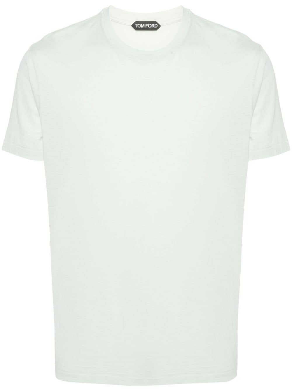 TOM FORD logo-embroidered T-shirt - Green von TOM FORD