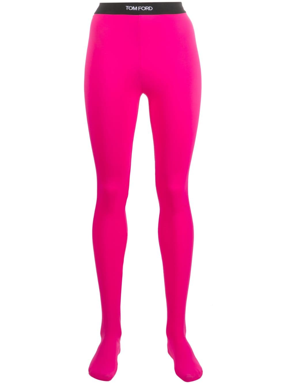 TOM FORD logo-waistband leggings - Pink von TOM FORD