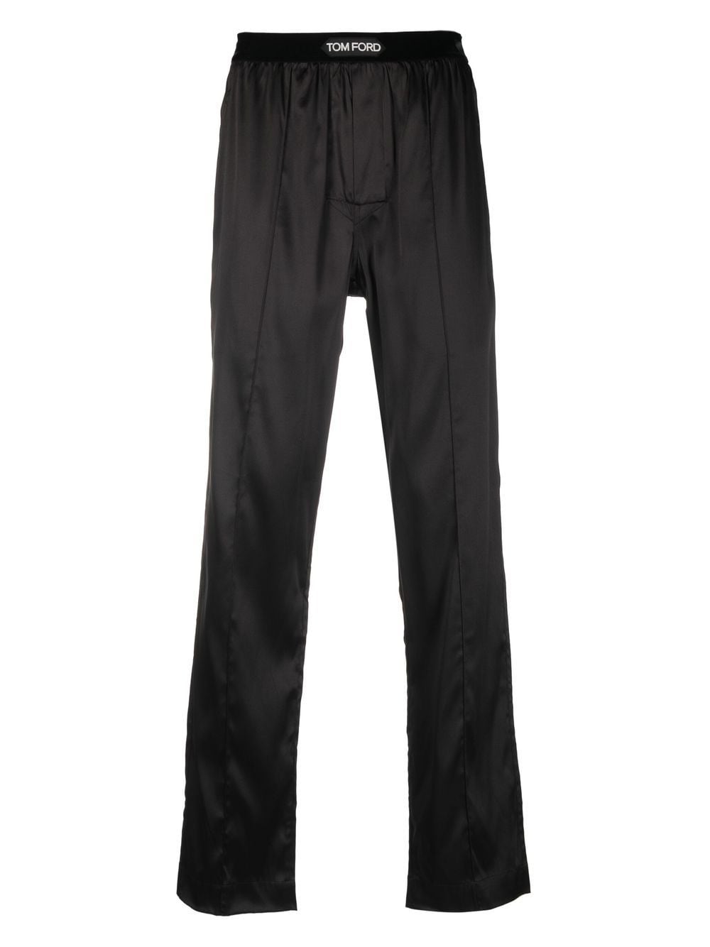 TOM FORD logo-waistband lounge pants - Black von TOM FORD