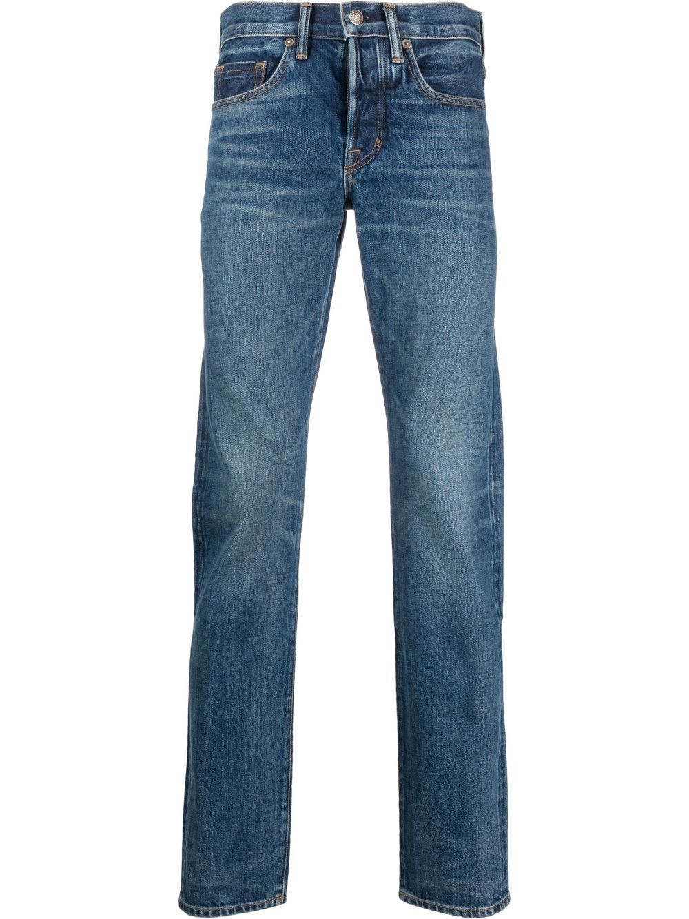 TOM FORD low-rise slim-fit jeans - Blue von TOM FORD