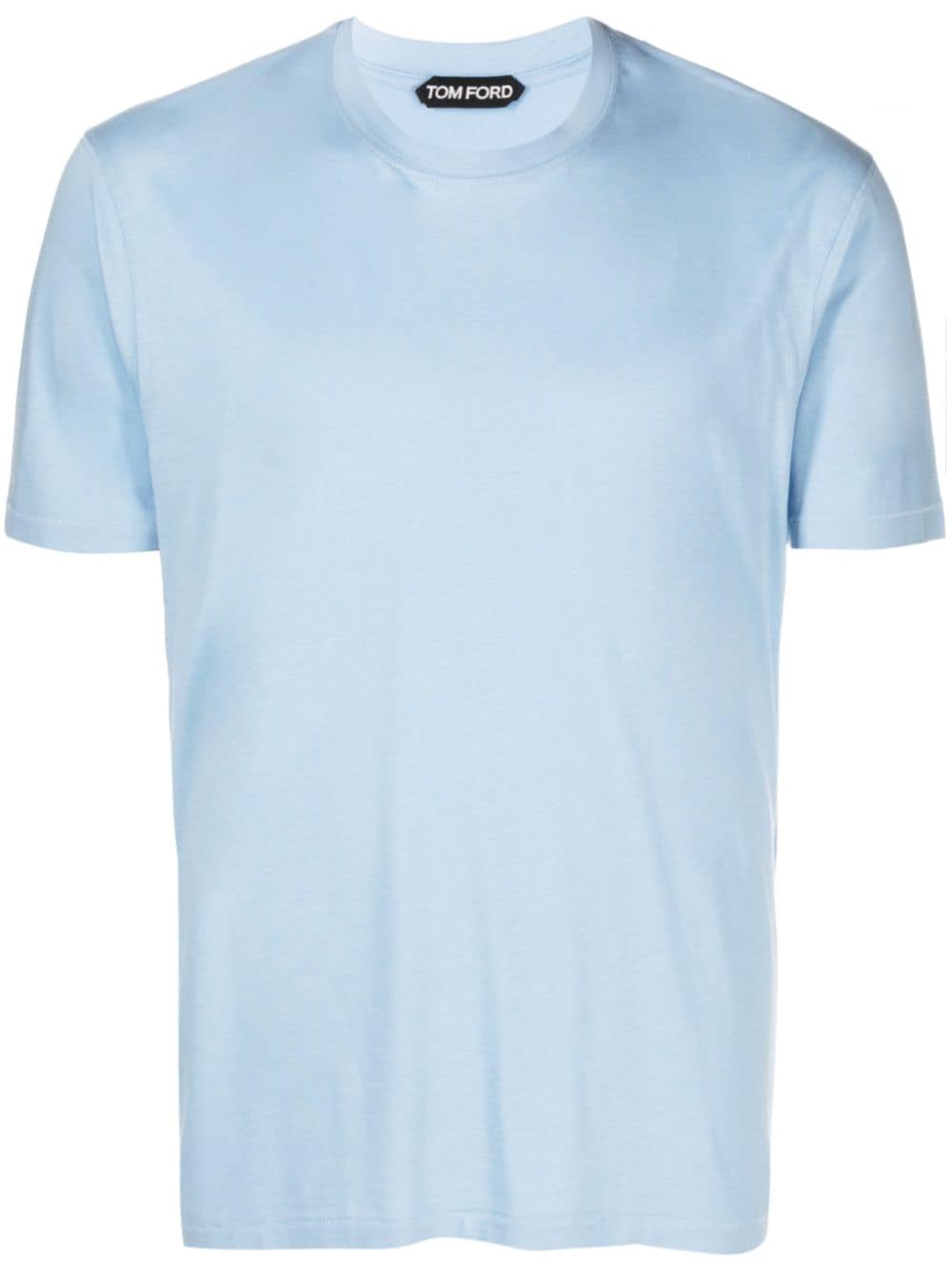 TOM FORD mélange-effect jersey T-shirt - Blue von TOM FORD