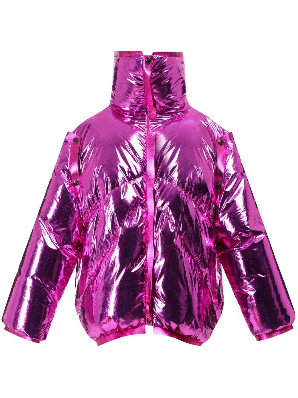 TOM FORD metallic puffer jacket - Pink von TOM FORD