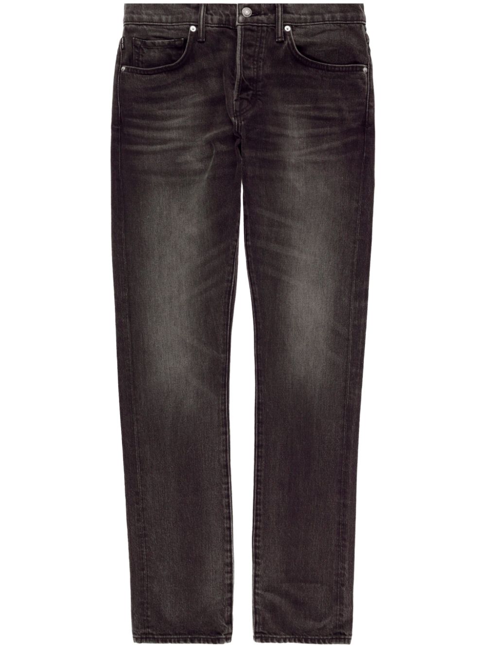 TOM FORD mid-rise slim-fit jeans - Black von TOM FORD