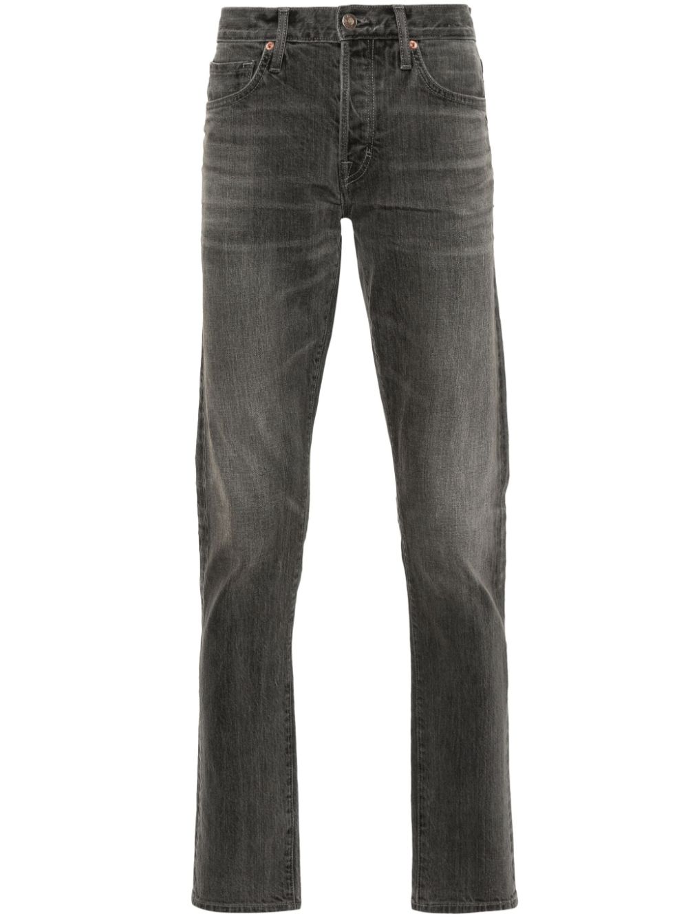 TOM FORD mid-rise slim-fit jeans - Grey von TOM FORD