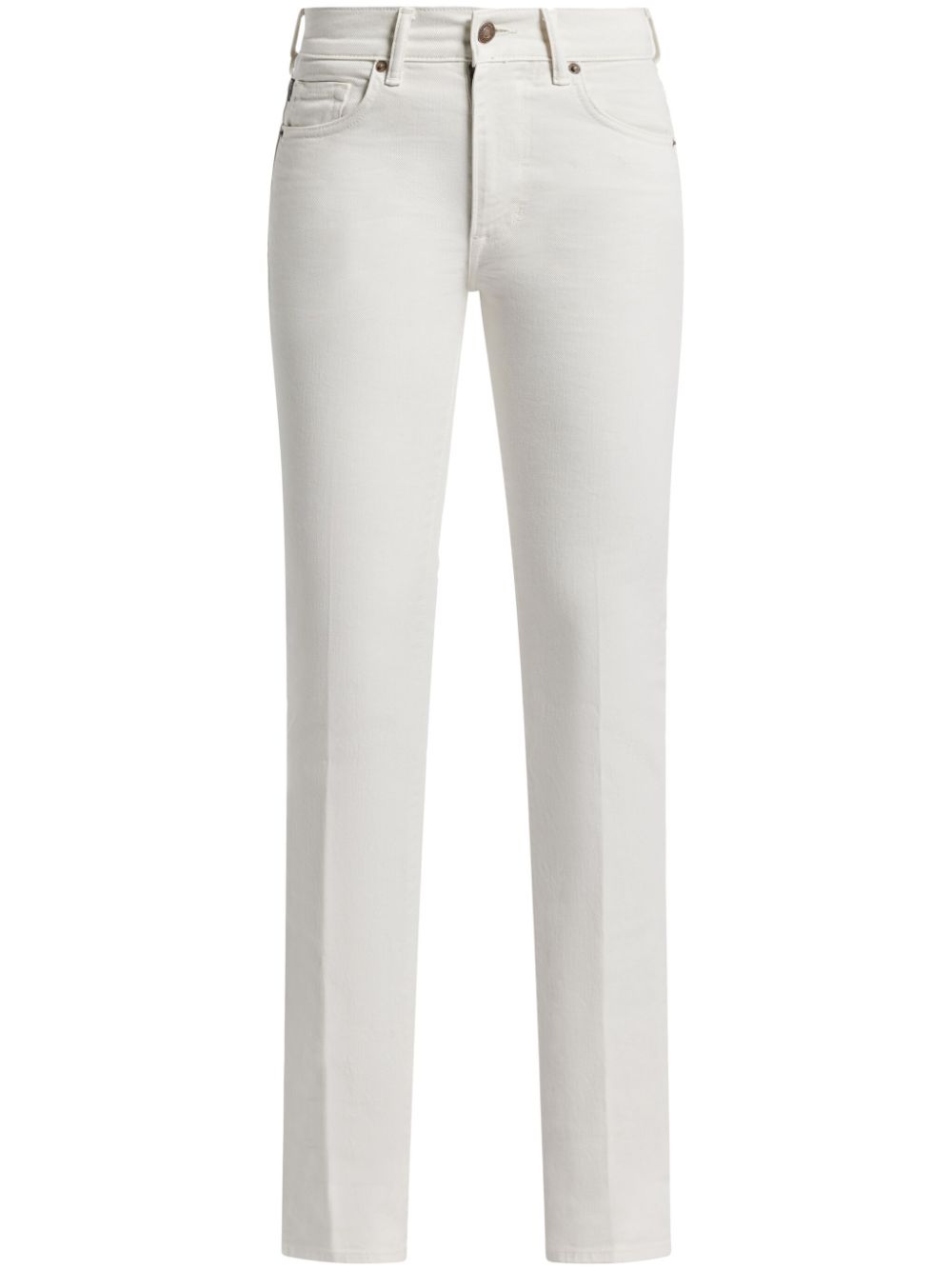 TOM FORD mid-rise straight-leg jeans - White von TOM FORD