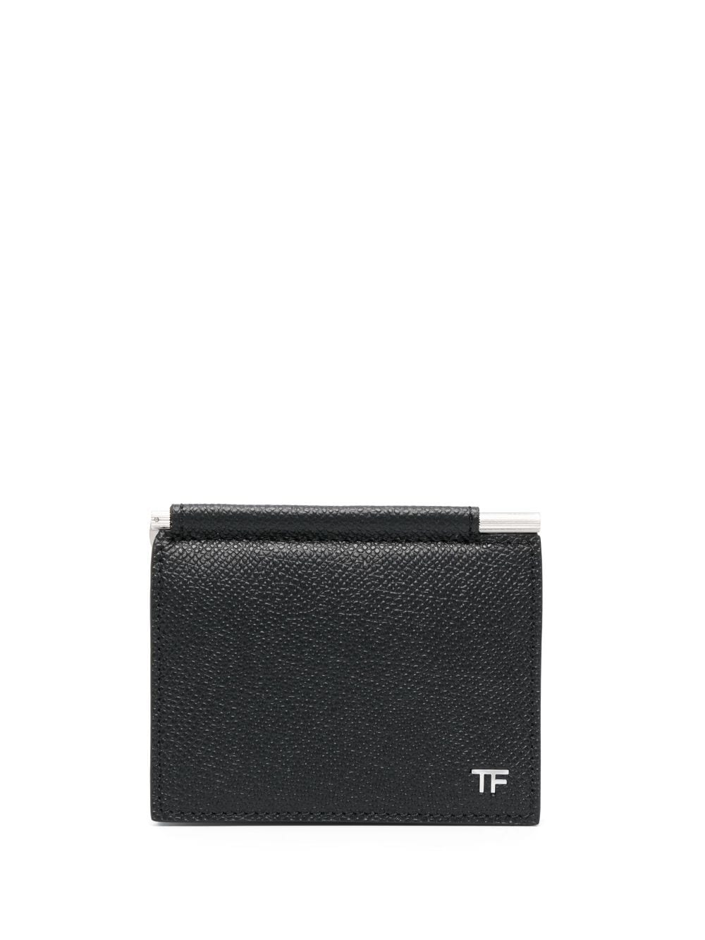 TOM FORD monogram-plaque leather wallet - Black von TOM FORD