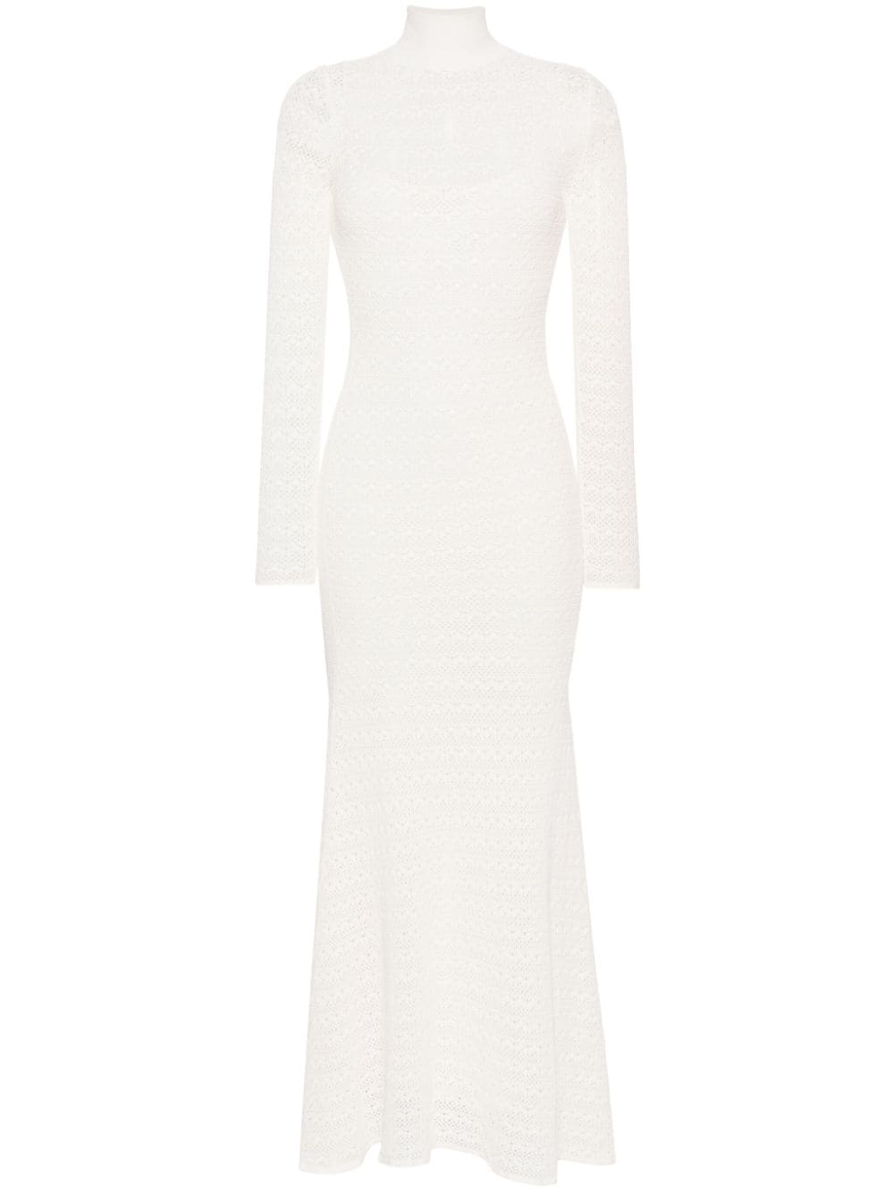 TOM FORD open-knit maxi dress - Neutrals von TOM FORD