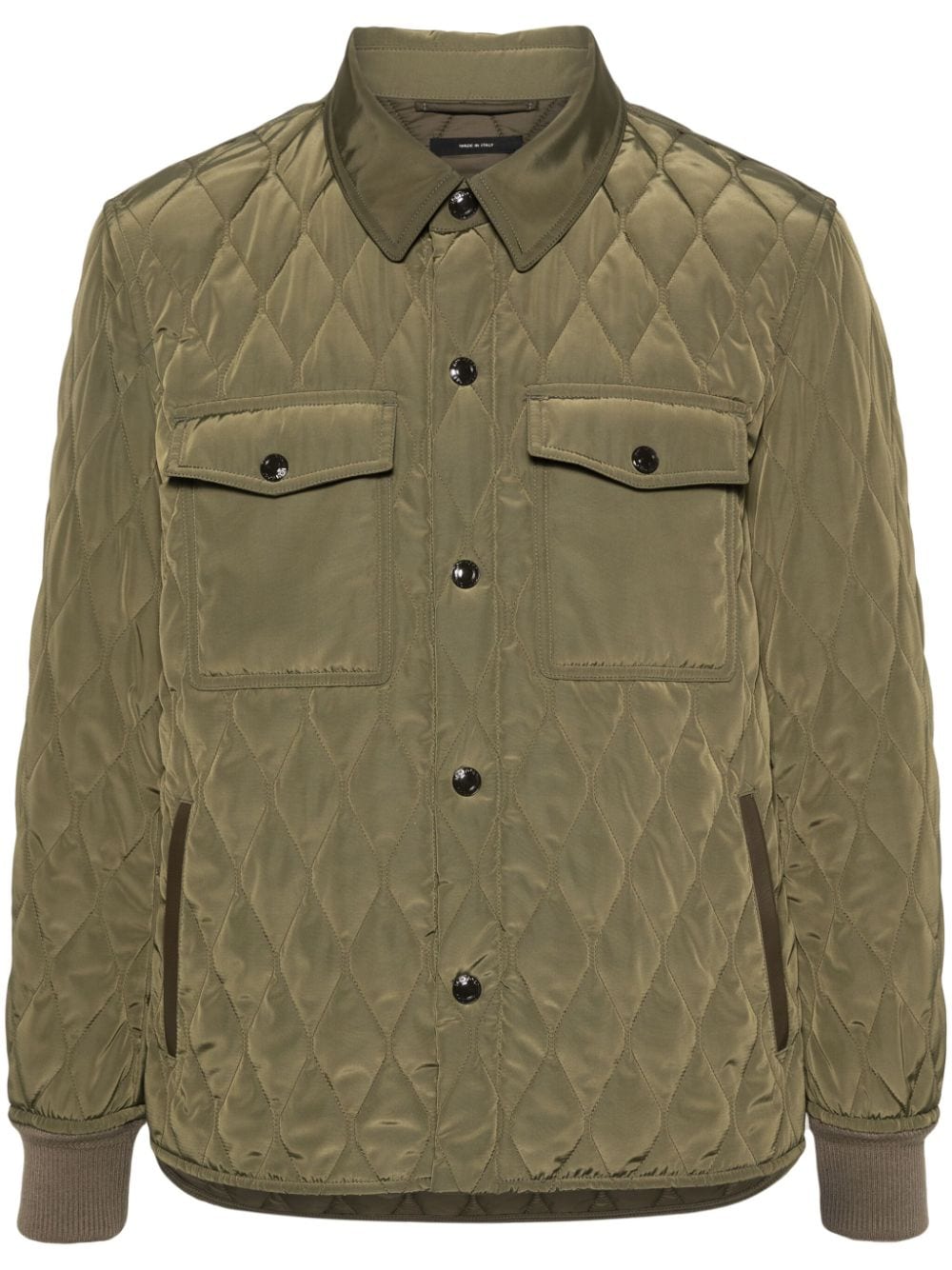 TOM FORD padded quilted jacket - Green von TOM FORD