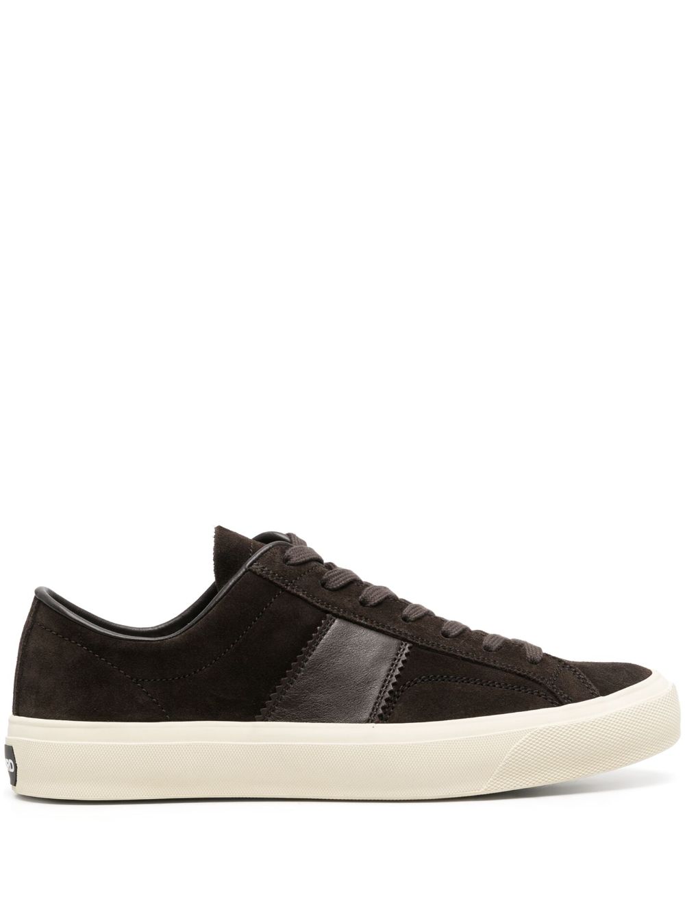 TOM FORD panelled low-top sneakers - Brown von TOM FORD