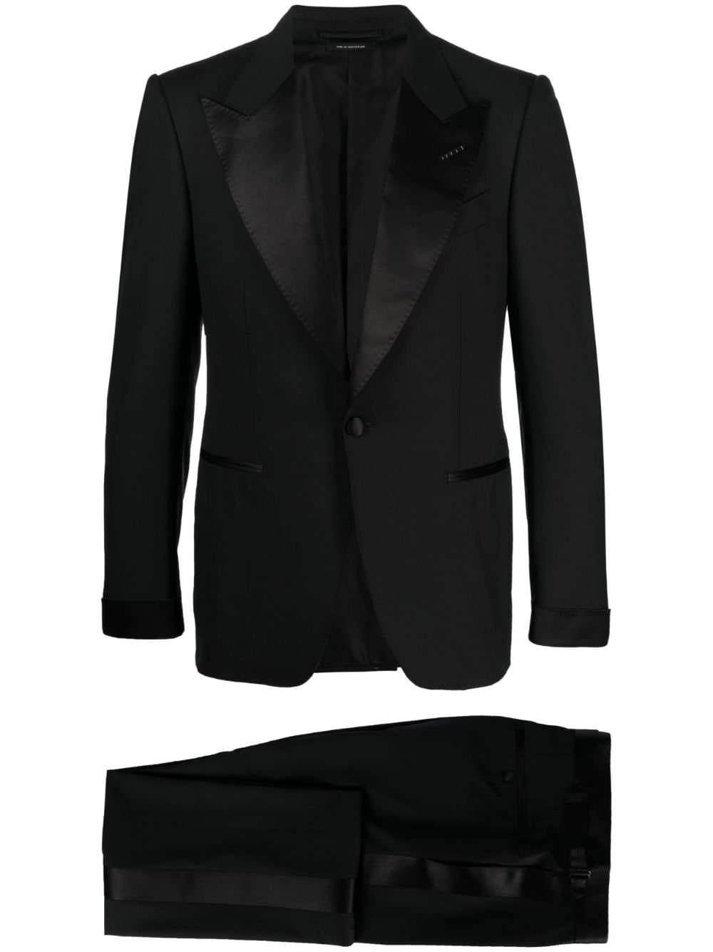 TOM FORD peak-lapels single-breasted suit - Black von TOM FORD