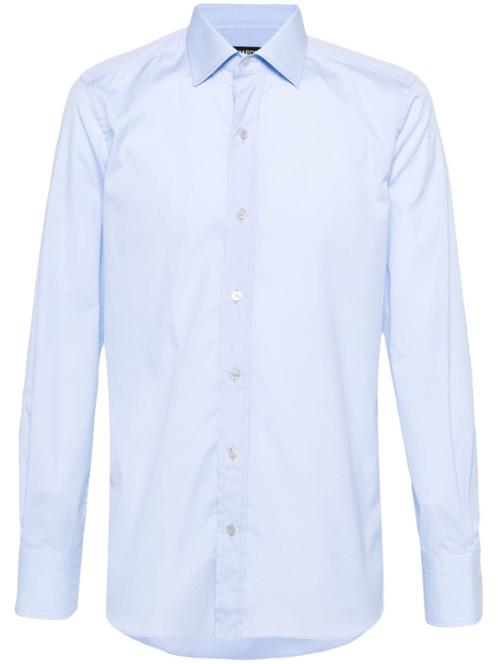 TOM FORD plain cotton shirt - Blue von TOM FORD