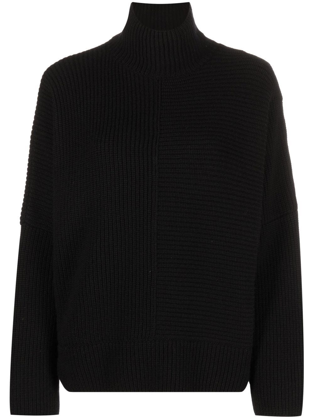 TOM FORD ribbed-knit high-neck jumper - Black von TOM FORD