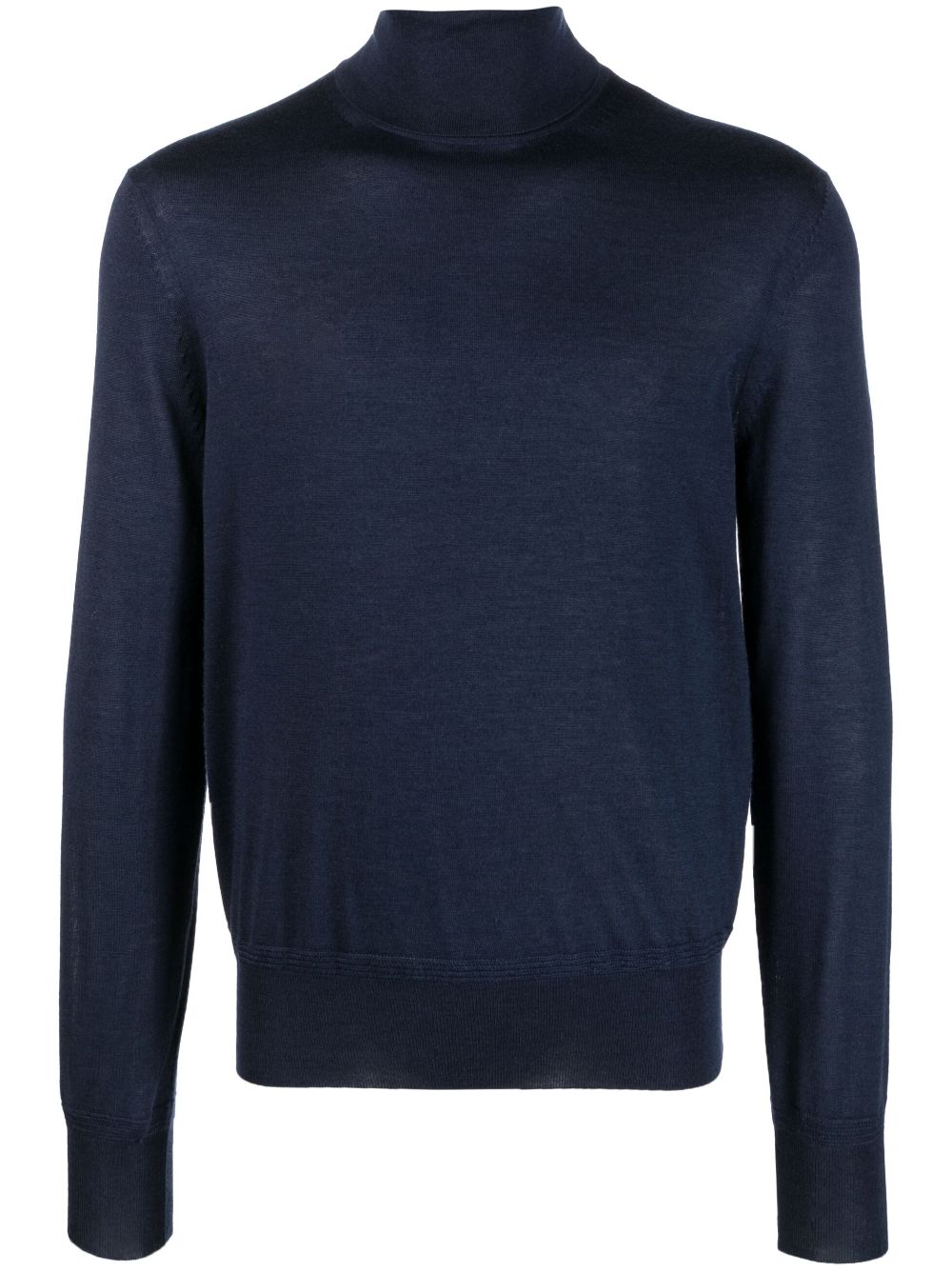 TOM FORD ribbed roll-neck jumper - Blue von TOM FORD