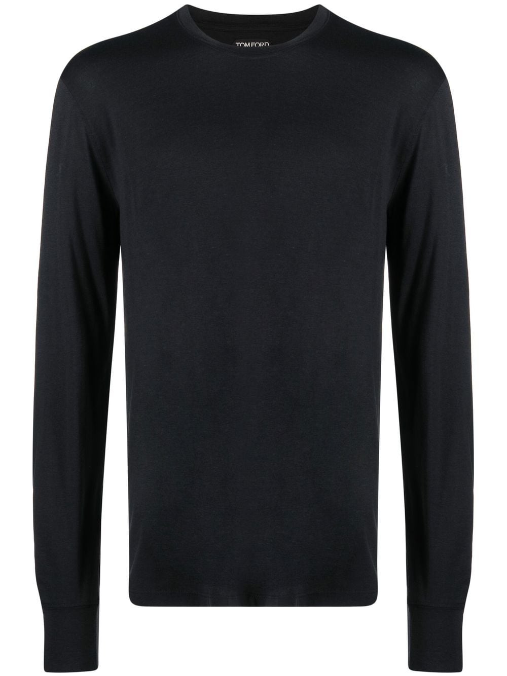 TOM FORD round-neck long-sleeve T-shirt - Black von TOM FORD