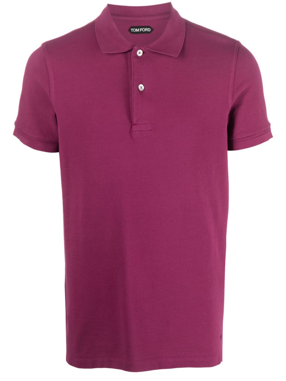 TOM FORD short-sleeve cotton polo shirt - Pink von TOM FORD