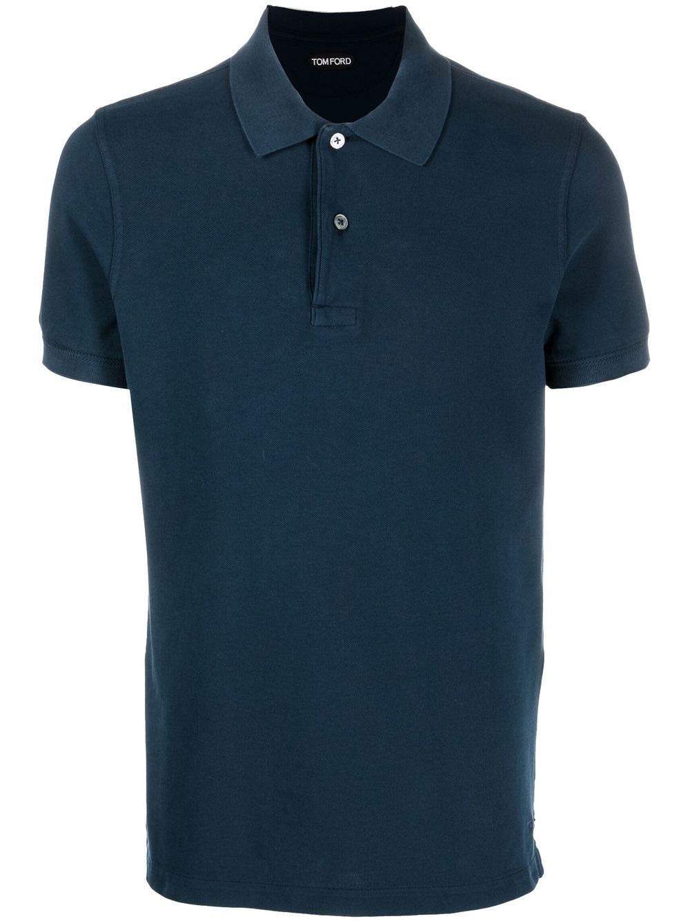 TOM FORD short-sleeve polo shirt - Blue von TOM FORD